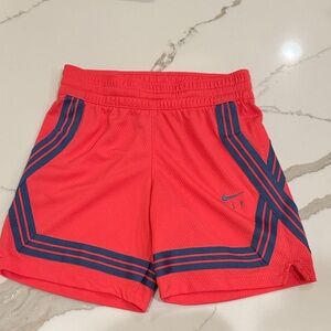 Nike Coral and Navy Sports Shorts